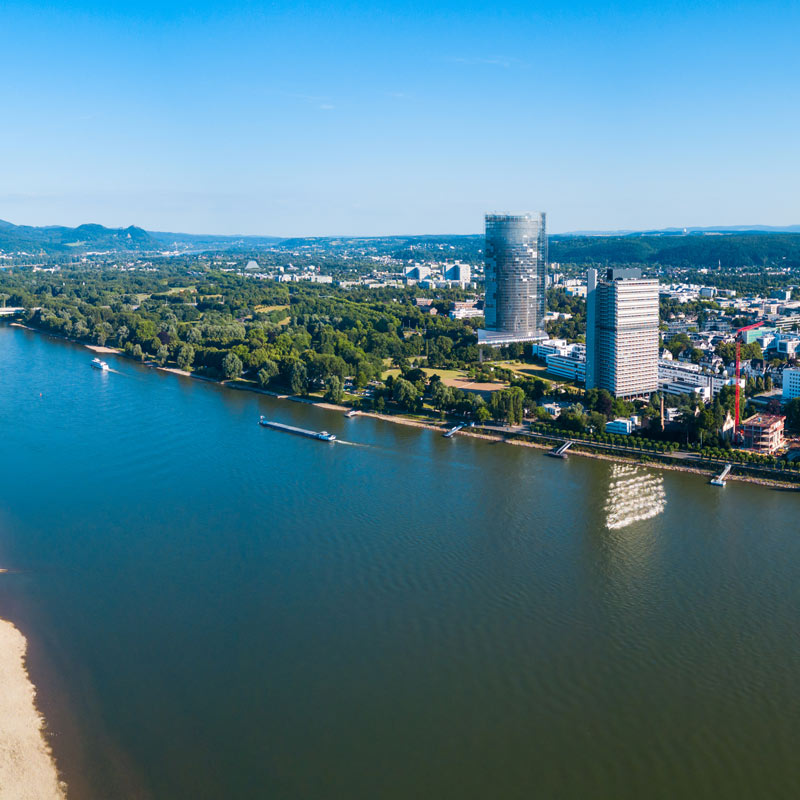 Panorama of Bonn, Germany